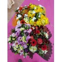 bouquet gaine assortie - .